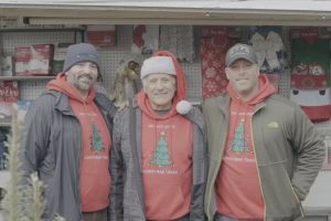 Owner, Pat DeSantis (middle), with his son, Mike DeSantis (left), and his son in-law, Nick Codispoti (right)