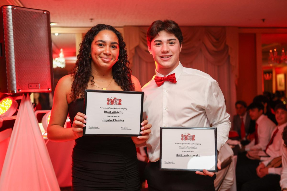 Alyssa and Jack were named Most Athletic at the Senior Banquet in November.