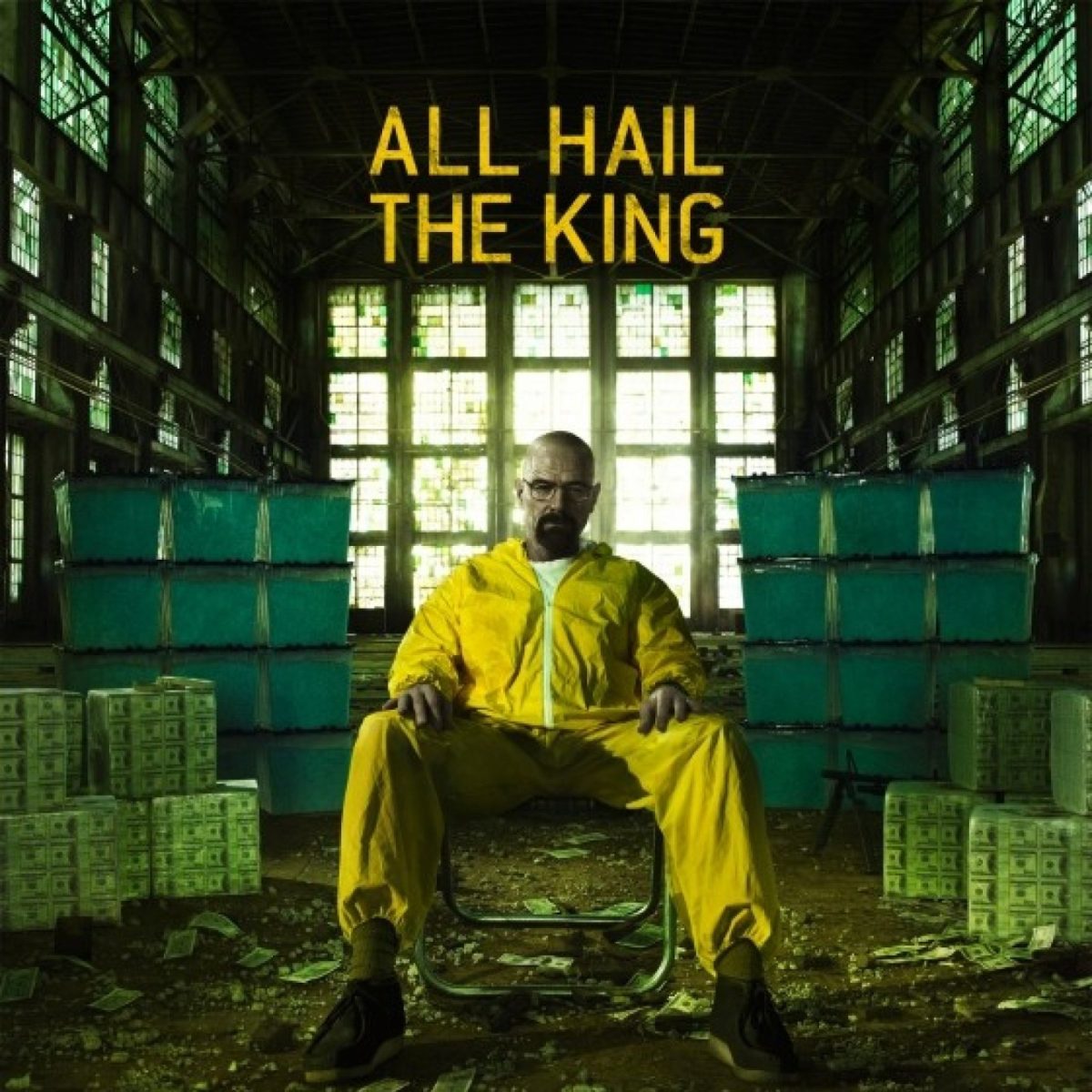 Breaking Bad's season 5 poster, courtesy of Vince Gilligan & AMC. Photo: AMC