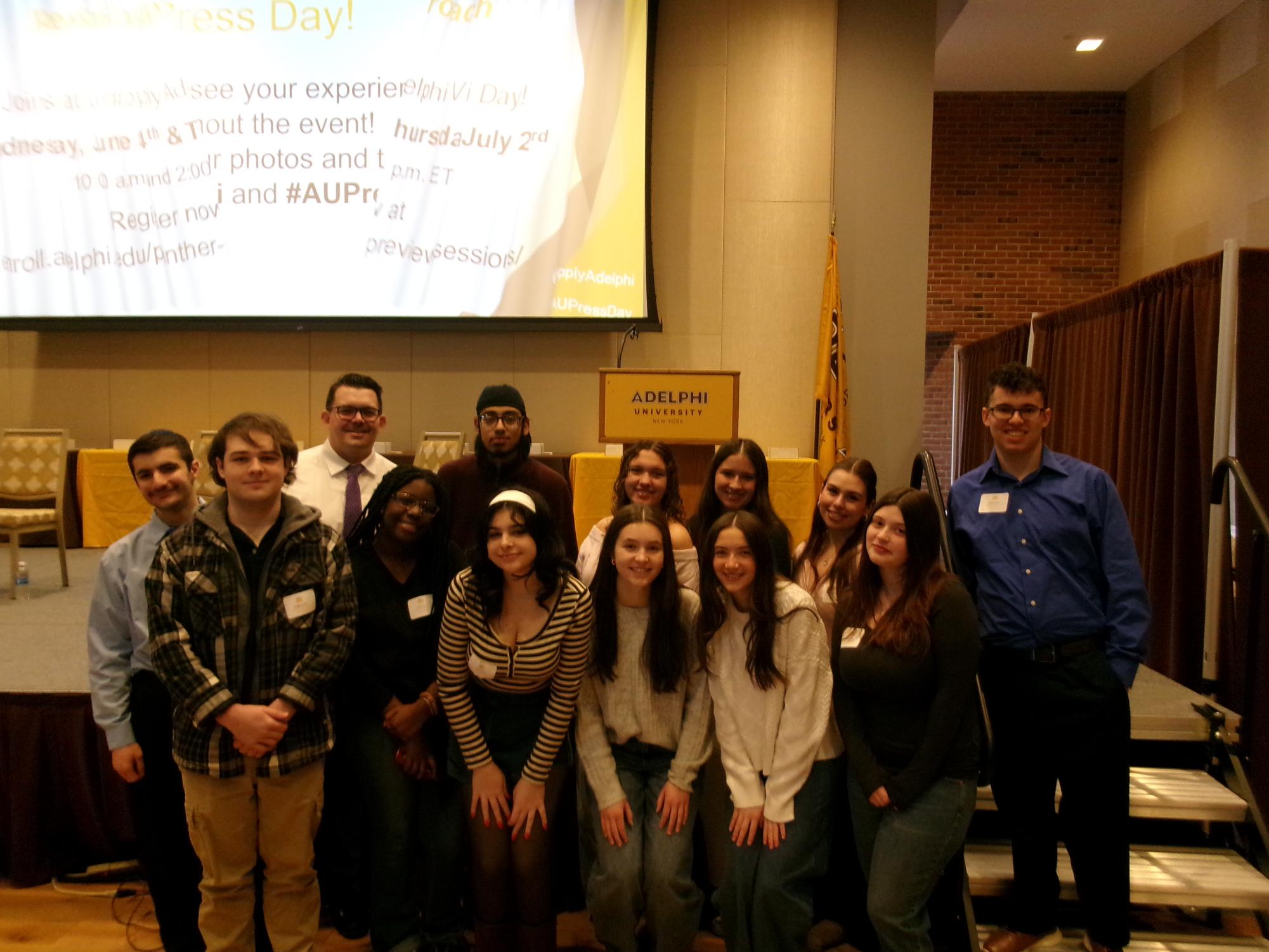 The Broadcaster Wins Big at Adelphi
